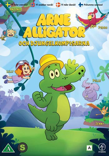 AARNE ALLIGAATTORI JA VIIDAKKOYSTÄVÄT - ARNE ALLIGATOR OCH DJUNGELKOMPISARNA